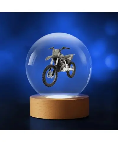 Kryształowa Kulka 3D Motor Motocross