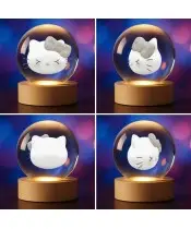 Kryształowa Kulka 3D Bajka Hello Kitty