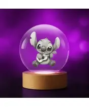 Kryształowa Kulka 3D Stich z Gitarą