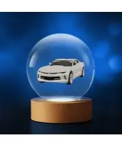 Kryształowa Kulka 3D Chevrolet Camaro ZL1