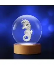 Kryształowa Kulka 3D Konik Morski