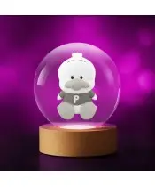 Kryształowa Kulka 3D Sanrio Pekkle Hello Kitty