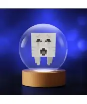 Kryształowa Kulka 3D Gra Minecraft Ghast