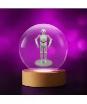 Kryształowa Kulka 3D C-3PO Star Wars