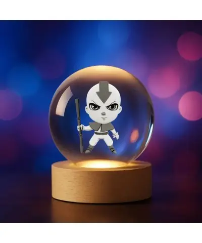 Kryształowa Kulka 3D Aang Serial Awatar