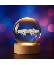 Kryształowa Kulka 3D Star Wars Sokół Millennium