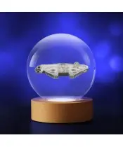 Kryształowa Kulka 3D Star Wars Sokół Millennium