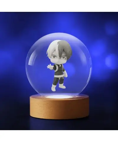 Kryształowa Kulka 3D My Hero Academia Shoto Todoroki
