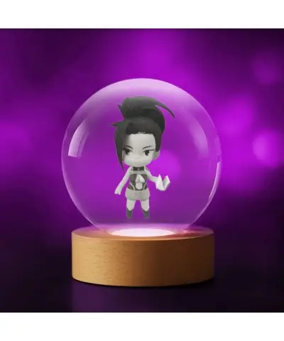 Kryształowa Kulka 3D My Hero Academia Momo Yaoyorozu