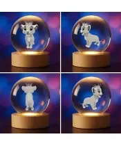 Kryształowa Kulka 3D Bajka Król Lew Simba