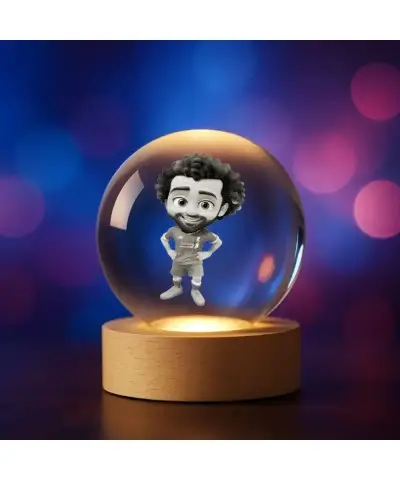 Kryształowa Kulka 3D Piłkarz Mohamed Salah