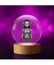 Kryształowa Kulka 3D Neytiri Avatar