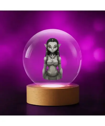 Kryształowa Kulka 3D Neytiri Avatar
