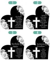 Wieczny Znicz Solarny Róże Premium na Grób Wszystkich Świętych