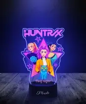 Lampka LED 3D K-popowe Łowczynie Demonów
