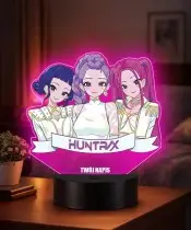 Lampka LED 3D K-pop Huntrix Rumi Mira Zoey