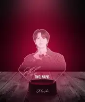 Lampka LED 3D BTS Jin K-Pop