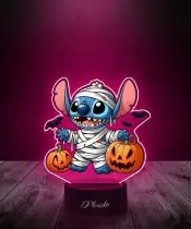 Lampka LED z Nadrukiem Halloween Mumia Stich