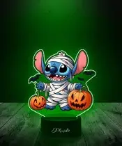 Lampka LED z Nadrukiem Halloween Mumia Stich