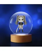 Kryształowa Kulka 3D LED Świecąca Huntrix Kpop Mira Łowczynie