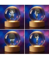 Kryształowa Kulka 3D LED Świecąca Huntrix Kpop Zoey Łowczynie