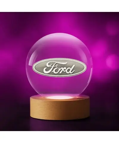 Kryształowa Kulka 3D Logo Ford Motoryzacja