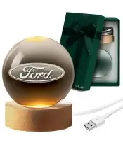 Kryształowa Kulka 3D Logo Ford Motoryzacja