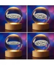 Kryształowa Kulka 3D Logo Ford Motoryzacja