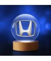 Kryształowa Kulka 3D Logo Honda Motoryzacja