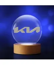 Kryształowa Kulka 3D Logo Kia Motoryzacja