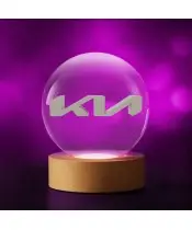 Kryształowa Kulka 3D Logo Kia Motoryzacja