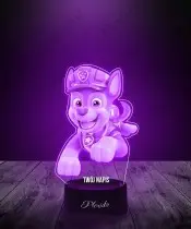 Lampka LED 3D Plexido Psi Patrol Chase Bajka Prezent
