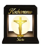 Znicz Solarny Premium Lampion LED Na Grób Wszystkich Świętych