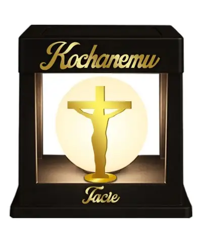 Znicz Solarny Premium Lampion LED Na Grób Wszystkich Świętych