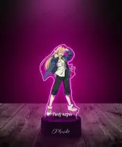 Lampka LED 3D Plexido z Nadrukiem UV Chainsaw Man Power
