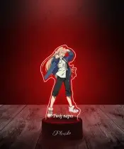 Lampka LED 3D Plexido z Nadrukiem UV Chainsaw Man Power