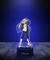 Lampka LED 3D Plexido z Nadrukiem UV Chainsaw Man Power
