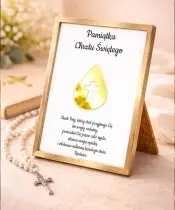Pamiątka Chrztu Świętego Personalizowany Prezent Dla Dziecka