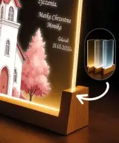 Pamiątka Pierwszej Komunii Świętej Lampka Nocna LED