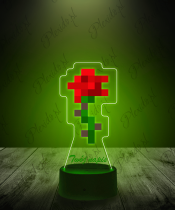 lampk_led_3d_plexido_z_nadrukiem_minecraft_róża