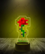 lampk_led_3d_plexido_z_nadrukiem_minecraft_róża