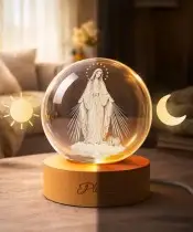 Kryształowa Kulka 3D Matka Boska Maryja