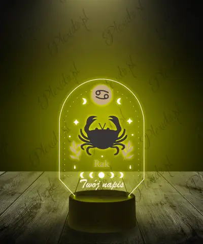 lampk_led_3d_plexido_z_nadrukiem_znak_zodiaku_rak