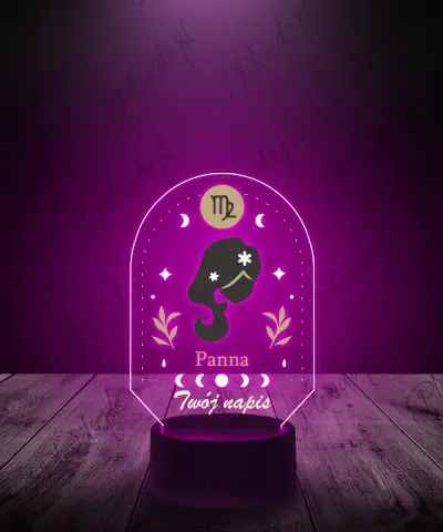 lampk_led_3d_plexido_z_nadrukiem_znak_zodiaku_panna