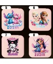 Szkatułka Zestaw Kreatywny Stitch do Tworzenia Bransoletek i Naszyjników Koraliki Charms dla Dziewczynki