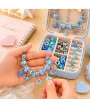 Zestaw do Tworzenia Bransoletek Charms BTS ARMY z Imieniem Personalizowana Szkatułka Prezent dla Dziewczynki