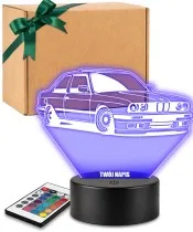 3D Plexido LED Lamp Car BMW E30 Coupe