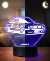 3D Plexido LED Lamp Car BMW E30 Coupe