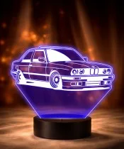 3D Plexido LED Lamp Car BMW E30 Coupe