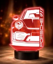 3D Plexido LED Lamp Car Porsche 911